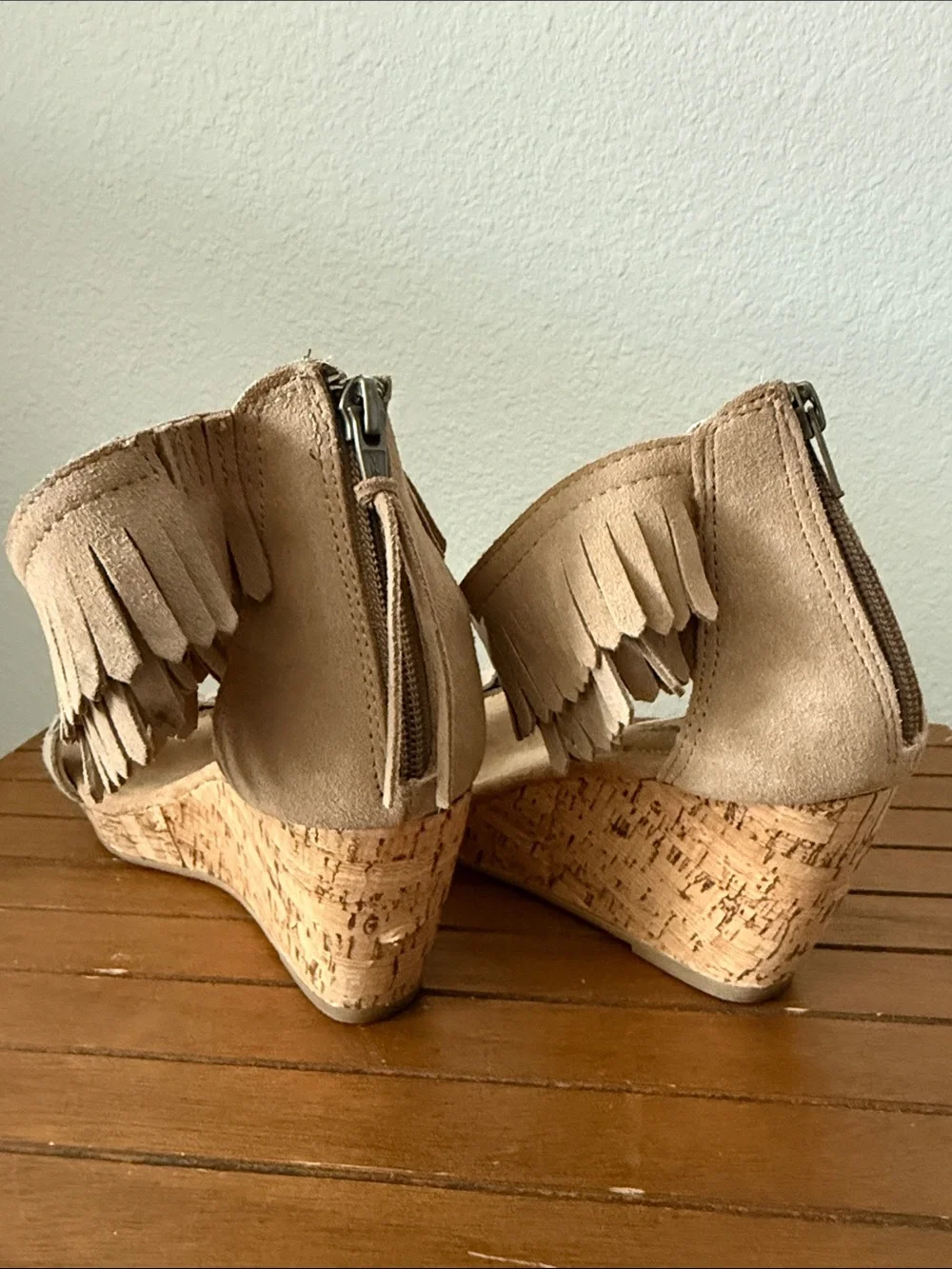 Minnetonka suede look